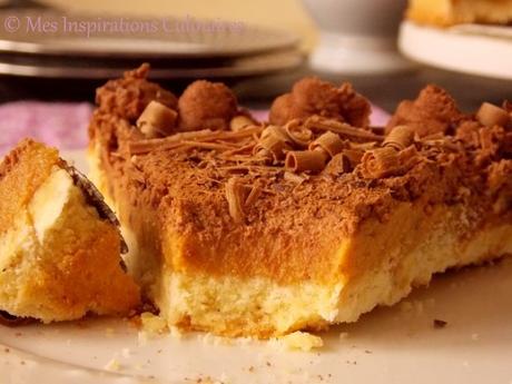 Tarte au caramel beurre sale / Mousse au chocolat