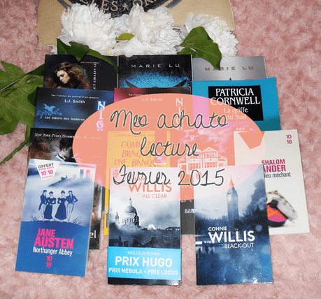 mes achats lecture février 2015