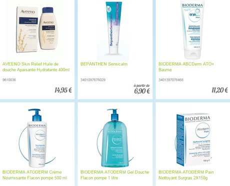 Eczéma, dermatite atopique eczema selection