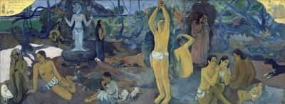 Paul Gauguin à la Fondation Beyeler Paul Gauguin D’où venons-nous? Que sommes-nous? Où allons-nous?, 1897/98 Huile sur toile, 139,1 x 374,6 cm Museum of Fine Arts, Boston, Tompkins Collection, Arthur Gordon Tompkins Fund Photo : © 2015 Museum of Fine Arts, Boston