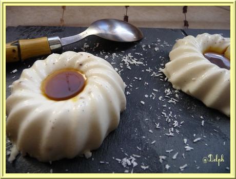 Panna cotta au lait de coco Panna cotta au lait de coco