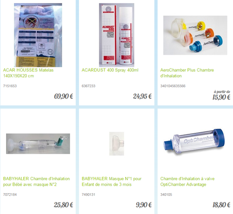 Asthme, traitement asthme selection