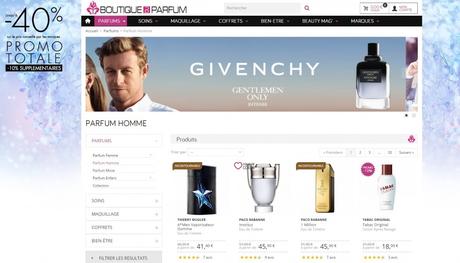 La boutique du parfum, présentation La Boutique du Parfum