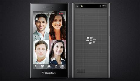 BlackBerry Leap officialisé avec un écran 5″ HD