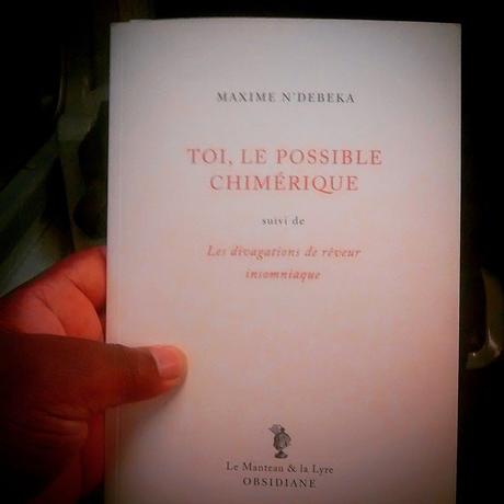 Maxime N'Débéka : Toi, le possible chimérique