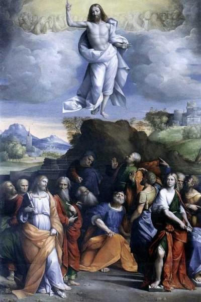 Ascension du Christ 1510-1520 Garofalo Galerie Nationale d'