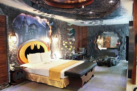 Une chambre d'hôtel Batman à Taiwan