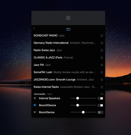 Snowflake: découverte facile de radios en streaming sur Mac Snowflake: découverte facile de radios en streaming sur Mac