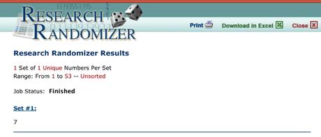 Résultat du concours des 5 ans resultat