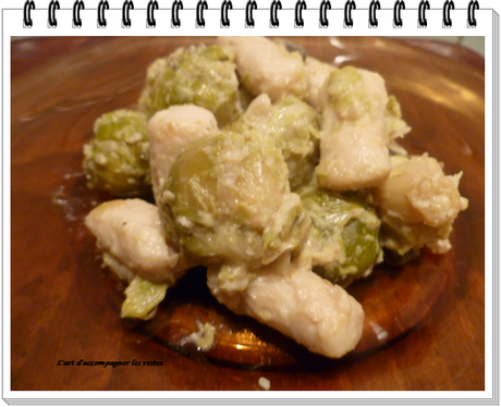 Poêlée choux de Bruxelles/quenelle de volaille ww poellée choux de bruxelles - quenelle de volaille2