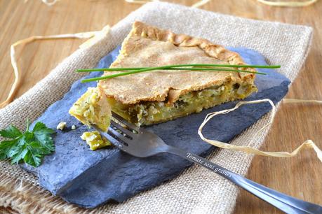 Tourte poireaux-pommes de terre Tourte poireaux-pommes de terre