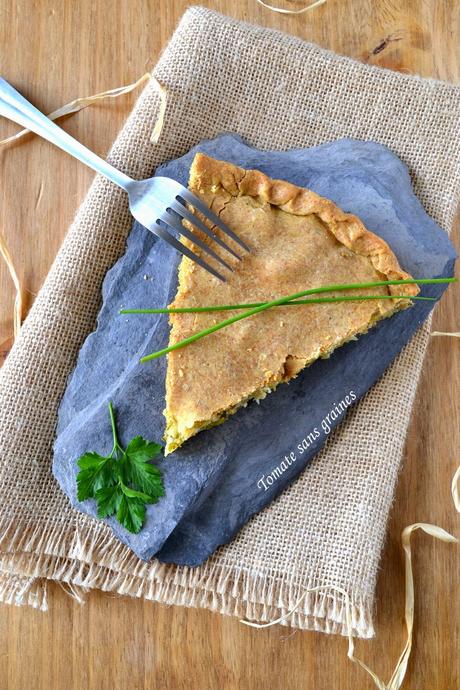 Tourte poireaux-pommes de terre Tourte poireaux-pommes de terre