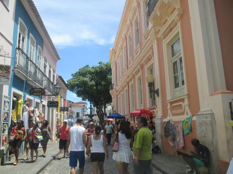 Salvador : le quartier du Pelourinho