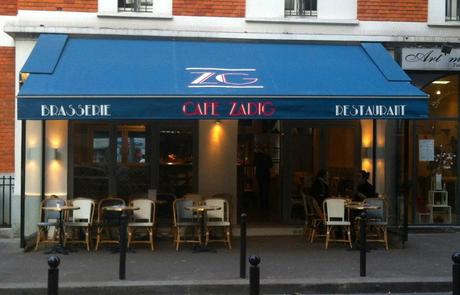 Restaurant · Brasserie Café Zadig Paris