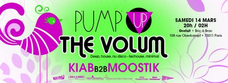 Pump’up The Volum’ au Bric à Brac le 14 mars !
