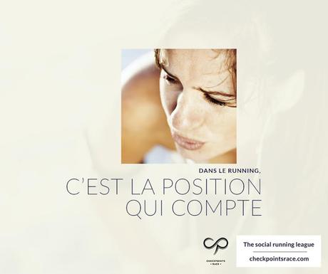 Une campagne à double sens pour du running connecté Checkpoints-Race4