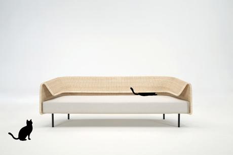 Wrap le sofa en rotin par Hiroomi Tahara Wrap le sofa en rotin par Hiroomi Tahara