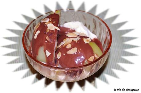 POIRE BELLE HELENE AU SAFRAN poire belle hélène-7