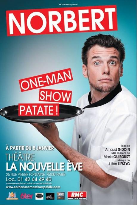 J'ai testé le spectacle de Norbert One-man show patate J'ai testé le spectacle de Norbert One-man show patate