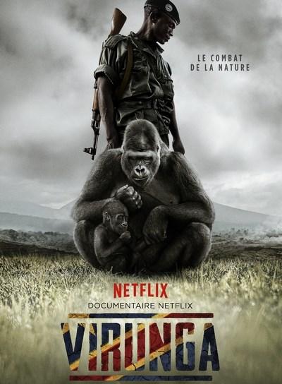 gorille,parc national de virunga,congo,film,netflix