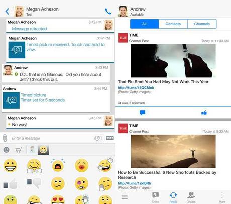BBM iPhone : verrouillage par Touch ID et autres nouveautés BBM-iPhone