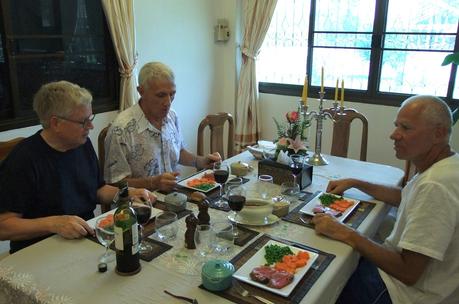 13 mars 2015: Visite de Luc et repas chez Jean-Pierre 13 mars 2015: Visite de Luc et repas chez Jean-Pierre