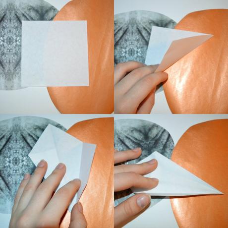 DIY cygne en papier collage DIY cygne 1