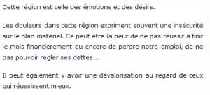 Signification émotionnelle des « mal-a-dit » vertebre lombaire