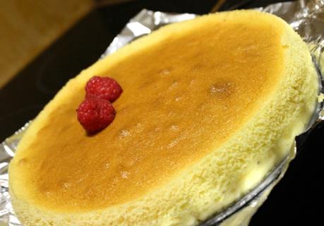 Gâteau magique vanille framboise (3)