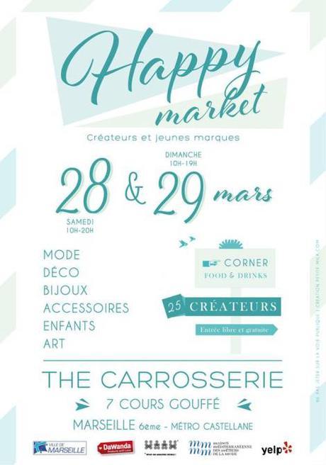 Happy Market les 28 & 29 mars happy market