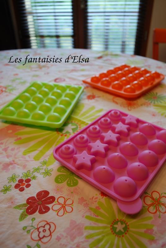 Utilisation de moules à cakes pops Utilisation de moules à cakes pops