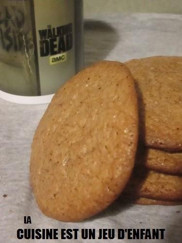 Cookies sans oeufs à la compote de pomme de Carol de la série The Walking Dead Cookies sans oeufs à la compote de pomme de Carol de la série The Walking Dead