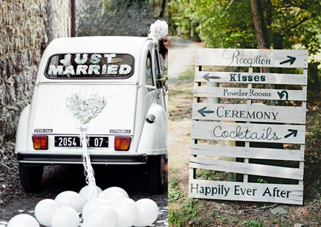 blanc Un mariage moderne…en blanc !