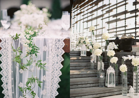 blanc7 Un mariage moderne…en blanc !