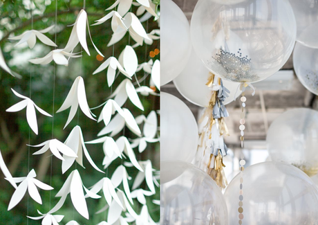 blanc5 Un mariage moderne…en blanc !