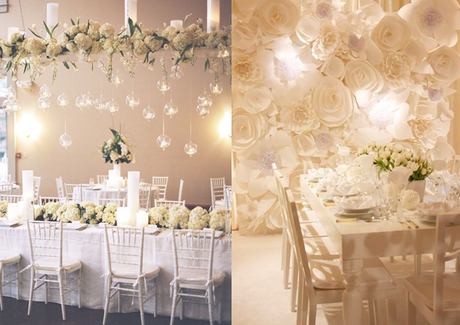 blanc4 Un mariage moderne…en blanc !