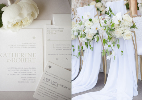 blanc6 Un mariage moderne…en blanc !