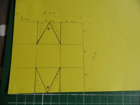 Mes ouvrages - petits paniers ne pas mettre d'agraphe mais un point de colle serait mieux surtout avec les enfants