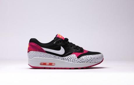Nike Wmns Air Max 1 Print “Pink Pow” Nike-WMNS-Air-Max-1-Print-Dash-Dot-Fireberry