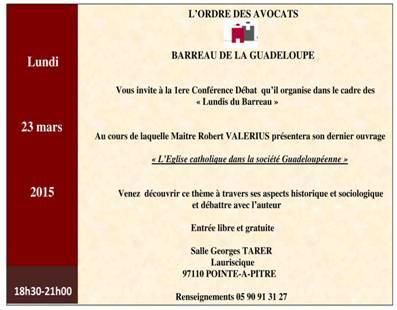 l’Eglise catholique en Guadeloupe : Robert VALERIUS ! image005