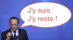 Hollande est perdu… A reste