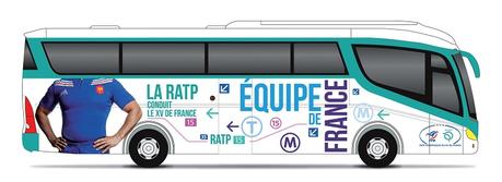 bus XV de France et RATP