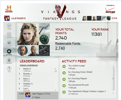 classement vikings fantasy league