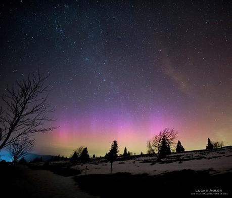 Des aurores boréales observées dans le nord de la France