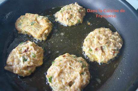 Galettes de Kasha (Sarrasin) sur sa Salade colorée DSC09037