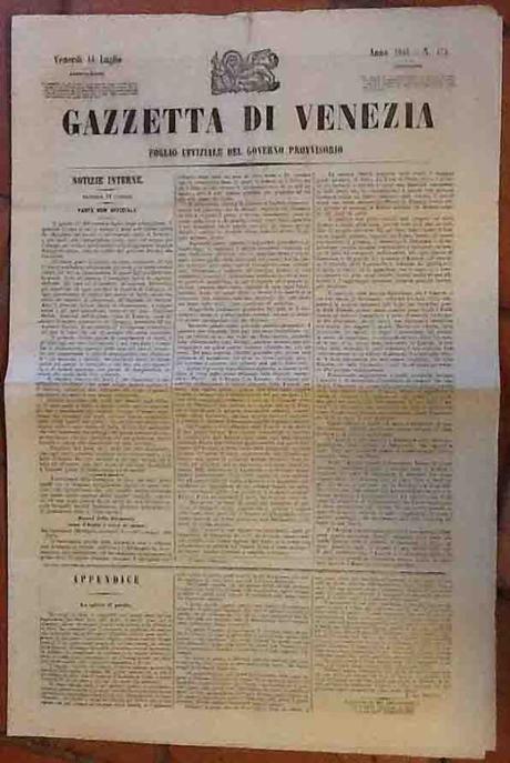 Le Réveil du Lion Gazzetta di Venezia