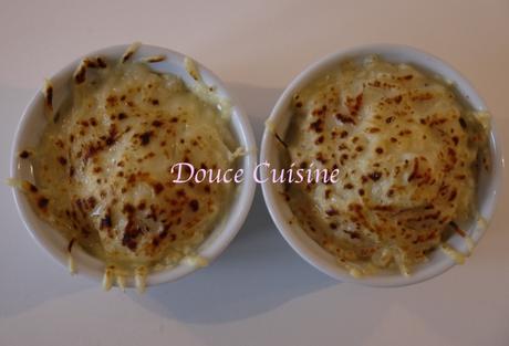 Oeufs Béchamel gratinés