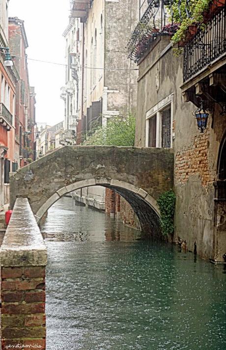 Venise sous la pluie