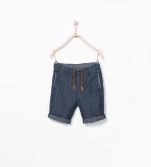 En bas : sélection shopping garçon printemps été bermuda-zara