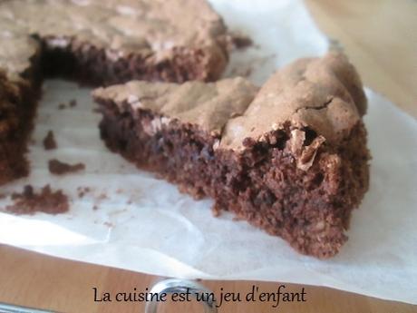 Gâteau au chocolat ou comment utiliser ses blancs d'oeufs sans meringue.